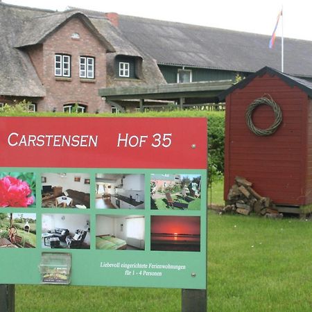 Ferienhof-Carstensen-Wohnung-Leuchtturm Süderende Dış mekan fotoğraf
