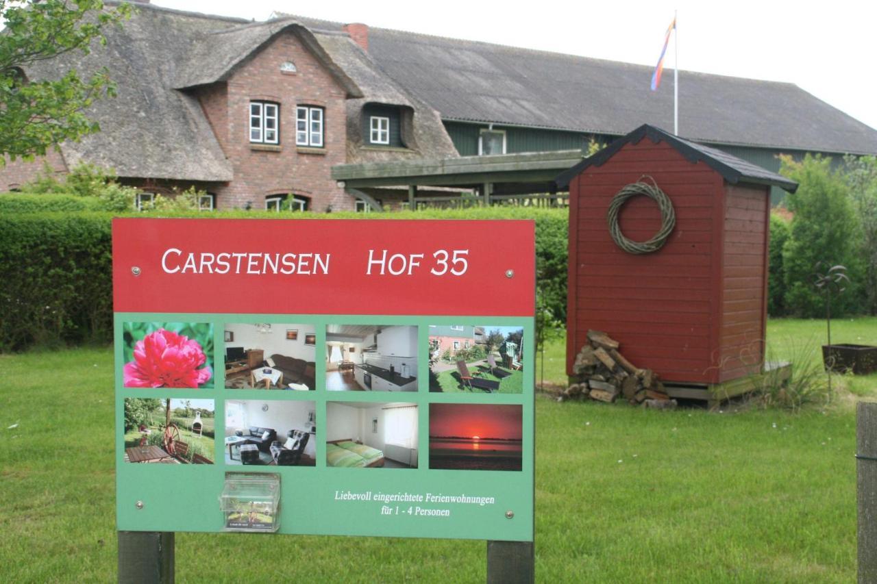Ferienhof-Carstensen-Wohnung-Leuchtturm Süderende Dış mekan fotoğraf